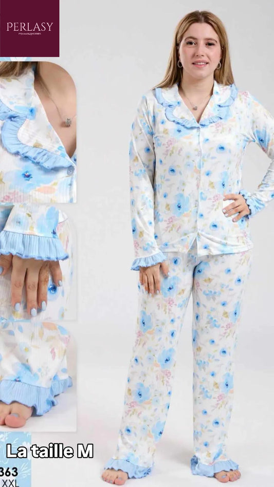 Pyjama fleurie