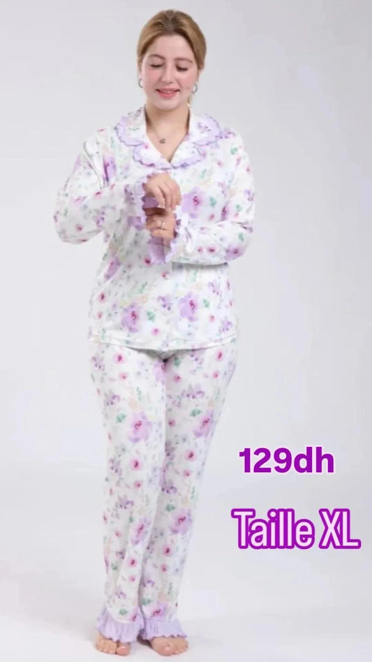 Pyjama fleurie