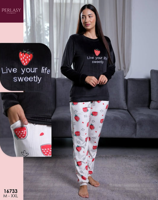 Live your life sweetly pyjama