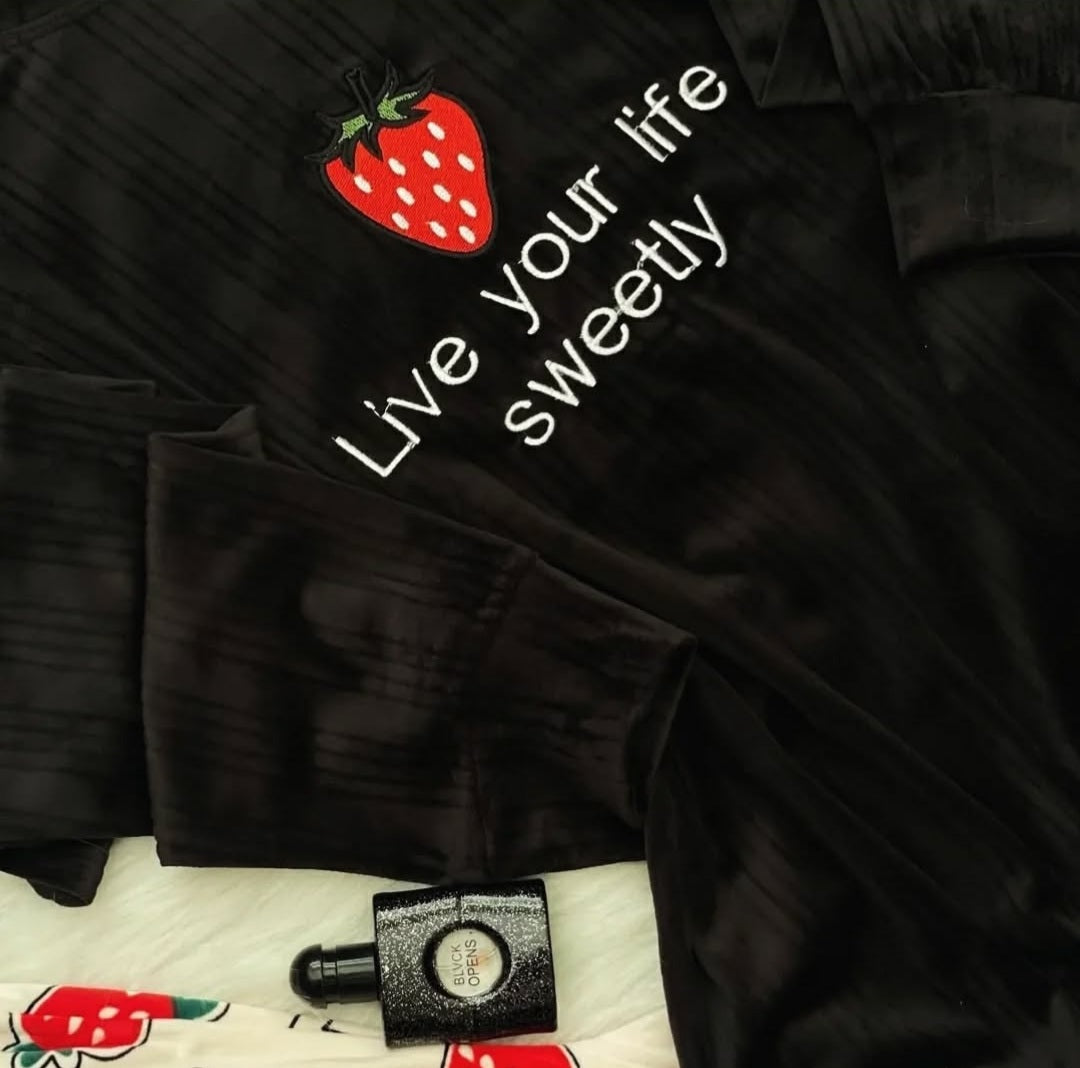 Live your life sweetly pyjama
