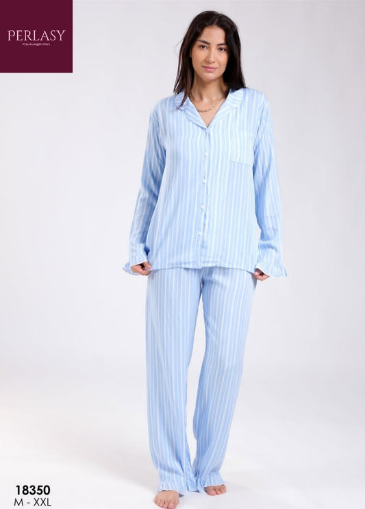 Pyjama rayé tendance